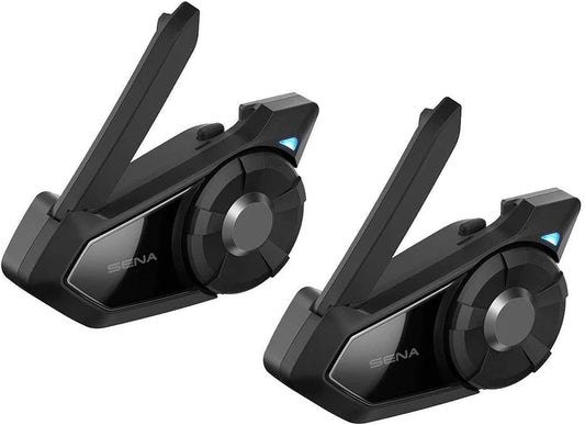 30K Motorcycle Bluetooth Headset Communication Mesh Intercom Dual Pack (Discontinued)