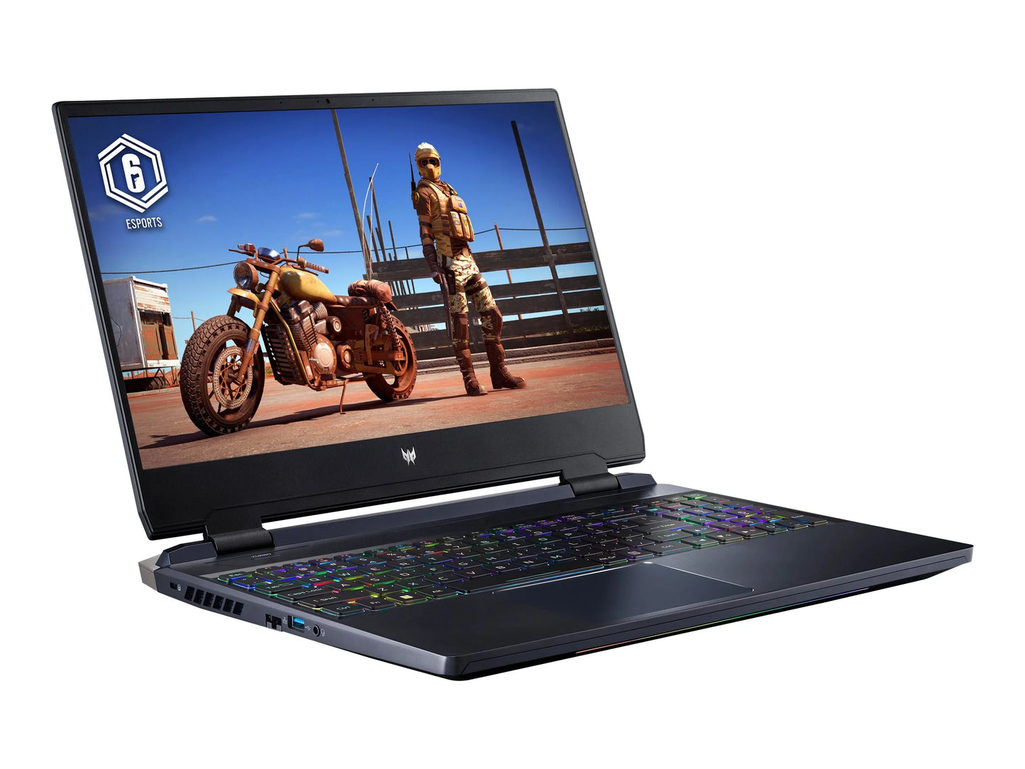 Predator Helios 300 PH315-55 - Intel Core I7 - 12700H / up to 4.7 Ghz - Win 11 Home - GF RTX 3060 - 16 GB RAM - 512 GB SSD - 15.6" IPS 1920 X 1080 (Full HD) @ 165 Hz - 2.5 Gigabit Ethernet - Wi-Fi 6E - Abyssal Black - Kbd: US Intl