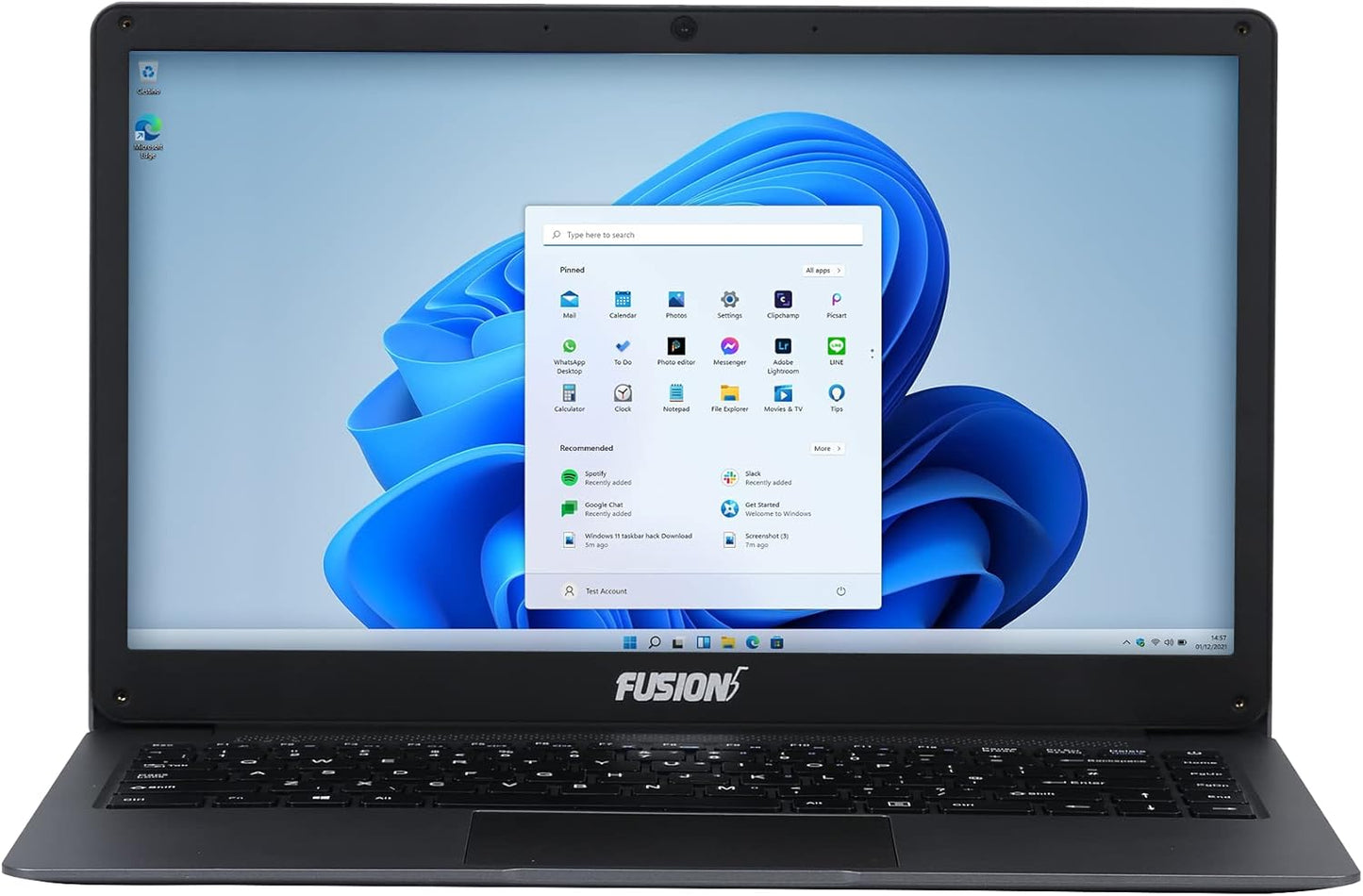 14.1" Full HD Windows 10 Professional Slim N Light Laptop, Revolutionary Design - 4GB RAM, 128GB Storage S14+ Model Lapbook, Celeron, USB 3.0, 5Ghz Wifi, Expandable Storage (128GB)