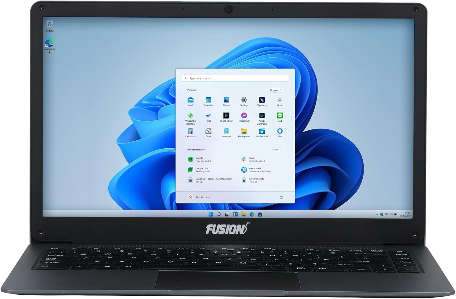 14.1" Full HD Windows 10 Professional Slim N Light Laptop, Revolutionary Design - 4GB RAM, 128GB Storage S14+ Model Lapbook, Celeron, USB 3.0, 5Ghz Wifi, Expandable Storage (128GB)