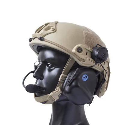 Hearing Protection Situational Awareness Tactical Headset for Combat Helmet